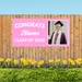 Grad in Color Custom Congrats Banner Name and Photo 2'x4' | 1ct - Zurchers