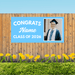 Grad in Color Custom Congrats Banner Name and Photo 2'x4' | 1ct - Zurchers