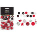 Graduation Giant Red Confetti | 48 pcs