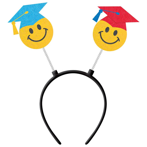 Graduation Happy Face Emoji Headbopper | 1 ct