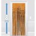 Graduation Orange Glamor & Metallic Curtain 36" x 8 ' | 1 ct