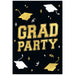Graduation Party Invitations 6 1/4" x 4 1/4'' | 8 ct