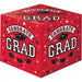 Graduation Red Card Holder Box 12" | 1 ct