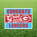 Granger High School Grad Yard Sign 24" x 18" | 1 ct - Zurchers