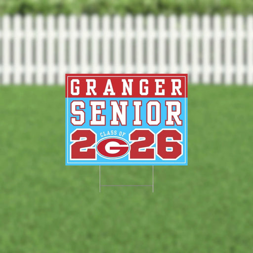 Granger UT 2026 Senior Yard Sign | 1ct - Zurchers