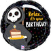 Grim Reaper Happy Birthday Mylar Balloon, 18" | 1 ct - Zurchers