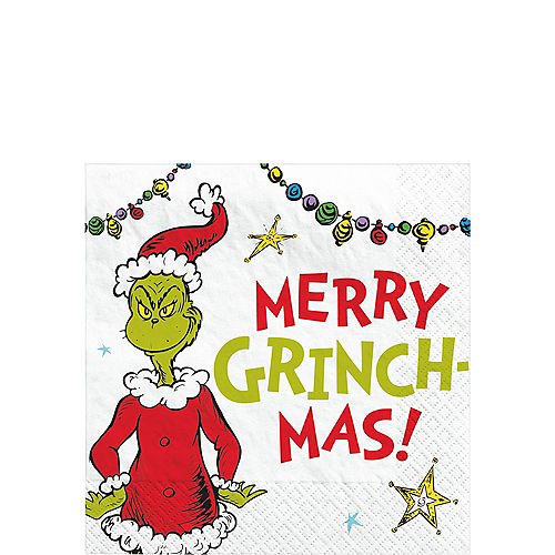 Grinch Beverage Napkins | 16ct - Zurchers