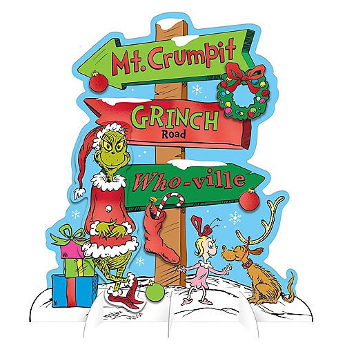 Grinch Table Decoration | 1ct - Zurchers