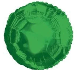 Green Round Mylar Balloon 18" | 1ct - Zurchers