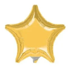 Gold Star Mylar Balloon 18" | 1ct. - Zurchers