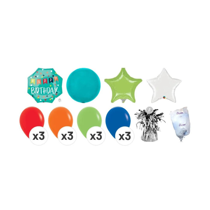 Happy Birthday Reason To Celebrate Deluxe Bouquet | 18 pcs