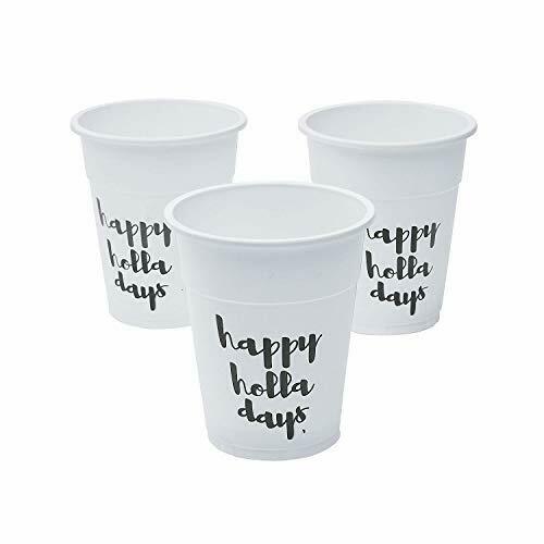 Happy Holla Days Plastic Cups 16oz | 25ct - Zurchers