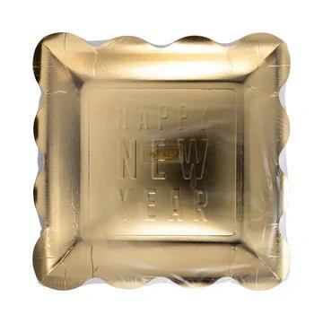 Happy New Year Embossed Plate - Zurchers