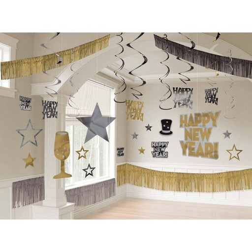 Happy New Year Giant Room Decorating Kit | 28pcs - Zurchers