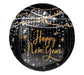 Happy NEW YEAR MIDNIGHT HOUR Orbz Mylar Balloon 16" | 1ct - Zurchers