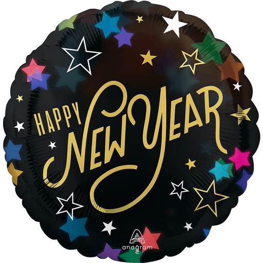 Happy New Year Starlight Mylar 18" | 1ct - Zurchers