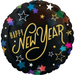 Happy New Year Starlight Mylar 18" | 1ct - Zurchers