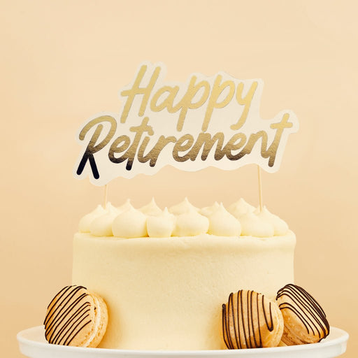 Happy Retirement Cake Topper | 1ct
