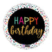 Happy Birthday Colorful Dots Mylar Balloon 18" | 1ct. - Zurchers
