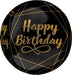 Happy Birthday Elegant Orbz Balloon 15" | 1ct - Zurchers