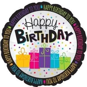 Happy Birthday Gifts Mylar Balloon 18" | 1 ct - Zurchers