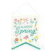 Happy Spring Canvas Banner 15" | 1 ct - Zurchers