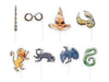 8ct Photo Props Harry Potter - Party Supplies