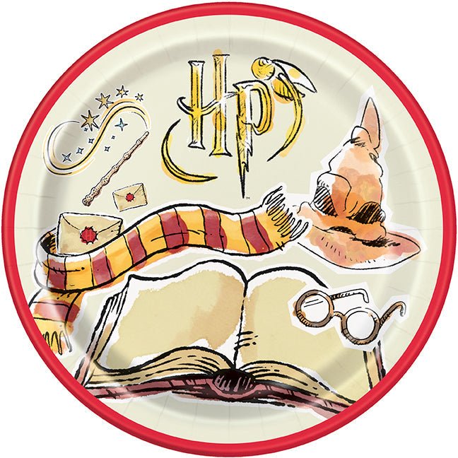 9in Plate Harry Potter - Party Supplies