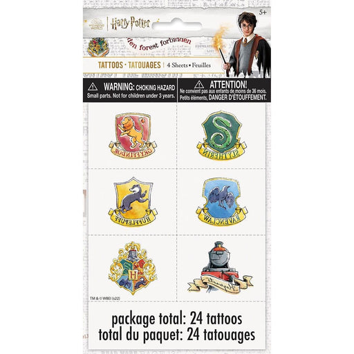 Harry Potter Temporary Tattoos | 24ct