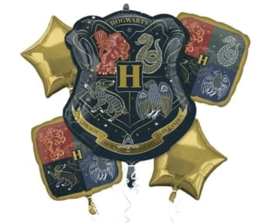 Harry Potter Mylar Balloon Bouquet | 5 pcs - Zurchers