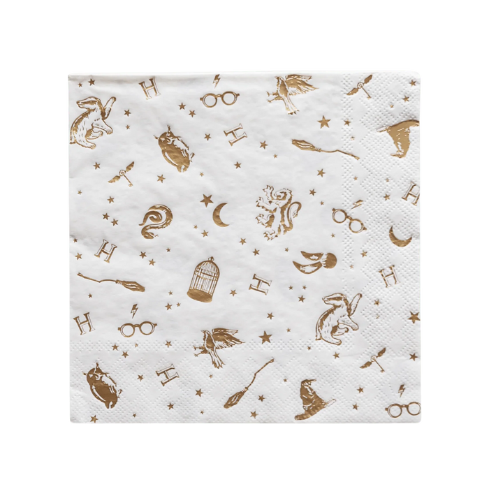 Harry Potter X Bonjour Fête House Pride Lunch Napkins | 24 ct - Zurchers