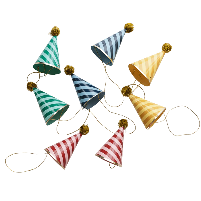 Harry Potter X Bonjour Fête House Pride Party Hats 5.5" | 8 Ct - Zurchers