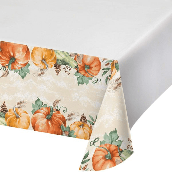 Harvest Delight - Paper Table Cover 54" X 96" - Zurchers