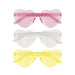 3ct Heart Shape Glsses - Party Supplies