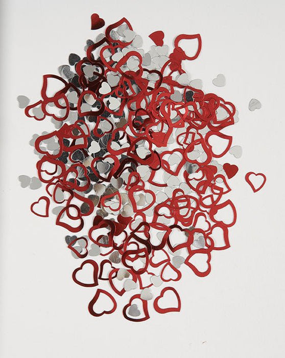 0.5oz Hearts Confetti - Party Supplies