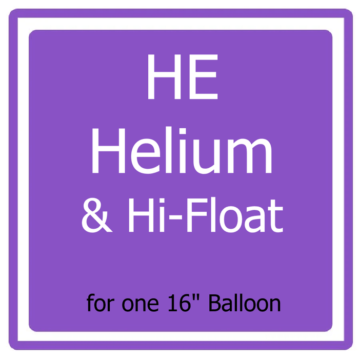 Helium & Hi - Float 16" | 1ct - Zurchers