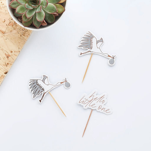 Hello Little One Baby Shower Food Picks | 6ct
