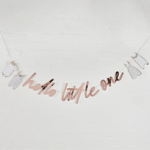 Hello Little One Baby Shower Garland | 1ct