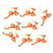 Hester & Cook Eight Tiny Reindeer Bunting | 8pcs - Zurchers
