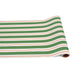Hester & Cook Green & Red Awning Stripe Runner 20"W x 25'L | 1Roll - Zurchers