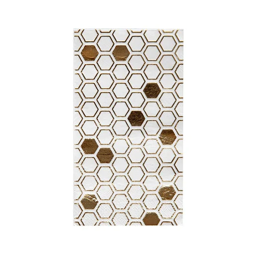Hey Bae Bee Honeycomb Napkins 5" | 16ct - Zurchers