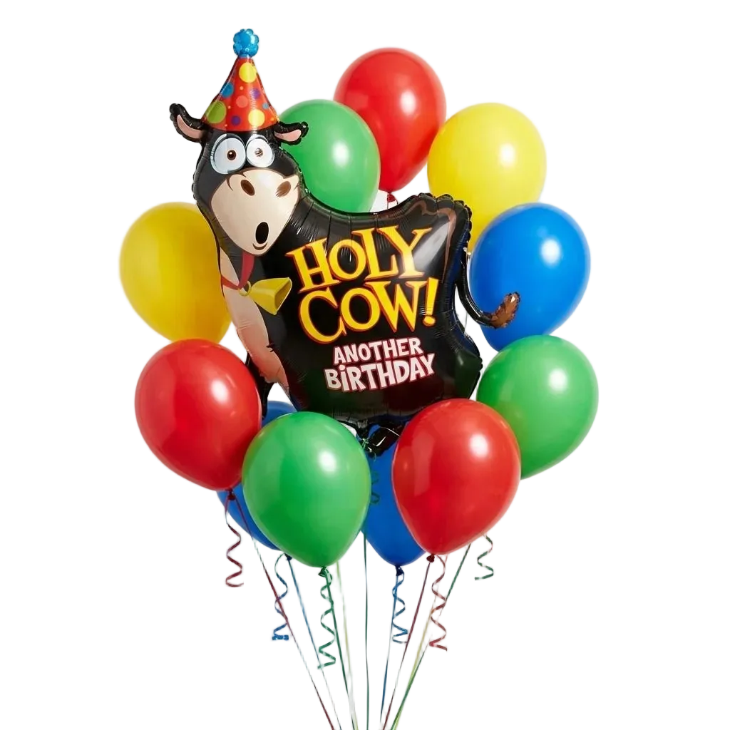 Holy Cow Another Birthday Bouquet | 13 pcs - Zurchers