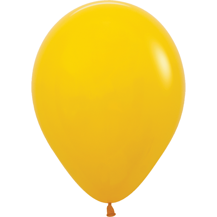 Honey Yellow Latex Balloon w/ Helium & Hi-Float, 11" | 1 ct