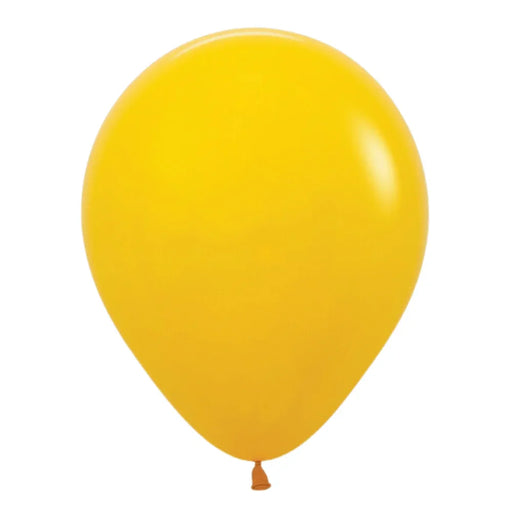 Honey Yellow Latex Balloon w/ Helium & Hi - Float, 11" | 1 ct - Zurchers