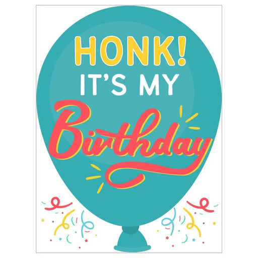 Honk It's My Birthday Yard Sign 24" x 18" | 1 ct - Zurchers