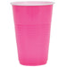 50ct 16oz Cup Hot Pink - Party Supplies