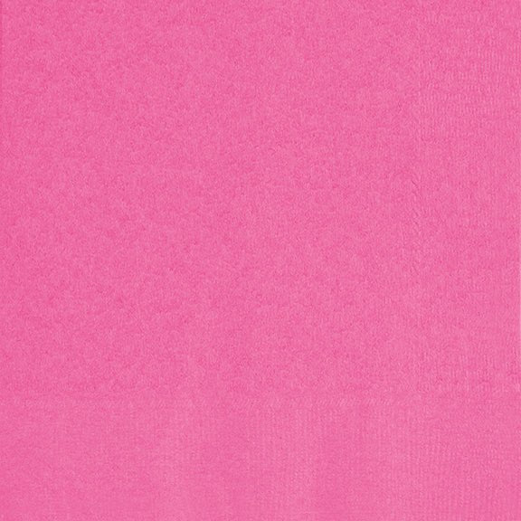 40ct Dinner Napkins Hot Pink - Party Supplies