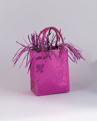 Hot Pink Prism Mini Balloon Weight | 1ct