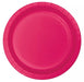 Hot Magenta Paper 8.75" Lunch Plates | 20ct - Zurchers