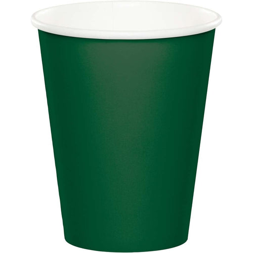 Hunter Green Cups 9oz | 24ct